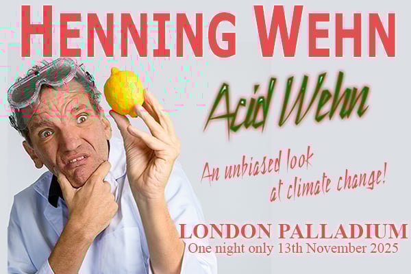 Henning Wehn: Acid Wehn breaks